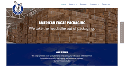 Desktop Screenshot of americaneaglepackaging.com